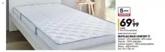 ALDI Matelas Maxi Confort offre
