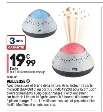 ALDI Veilleuse offre