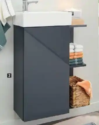 Meuble Lave-Main Et Miroir