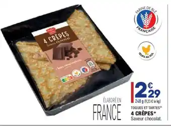 ALDI 4 Crèpes offre