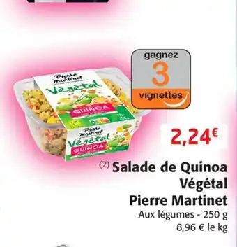 Salade De Quinoa Vègètal Pierre Martinet