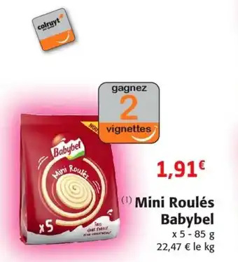 Mini Roulès Babybel