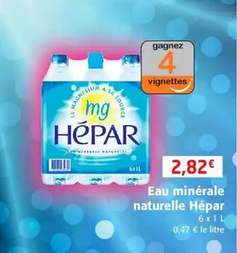 Colruyt Eau Minèrale Naturelle Hèpar offre