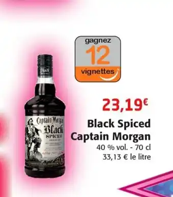 Colruyt Black Spiced Captain Morgan offre