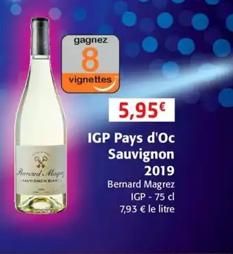 Colruyt IGP Pays D'oc Sauvignon 2019 offre