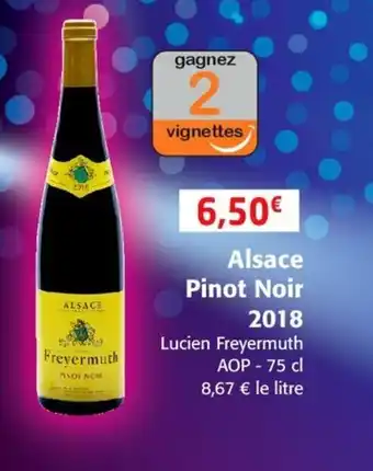 Colruyt Alsace Pinot Noir 2018 offre