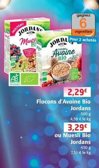 Flocons D'avoine Bio Jordans