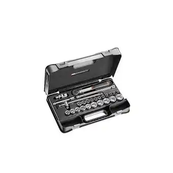 Coffret clé à cliquet + douilles 1/2'' FACOM S.161-4P6PB - 26 pièces