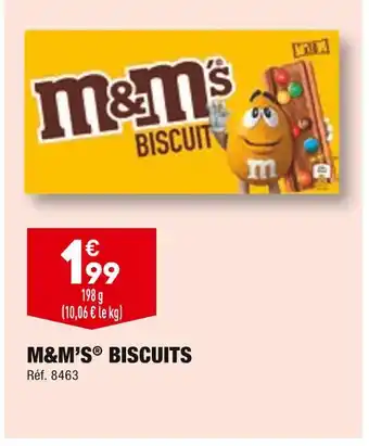 ALDI M&M’S BISCUITS offre