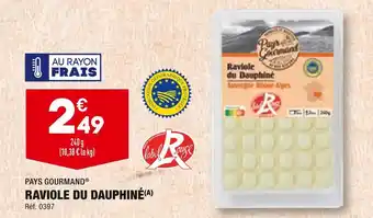 ALDI PAYS GOURMAND RAVIOLE DU DAUPHINÉ offre