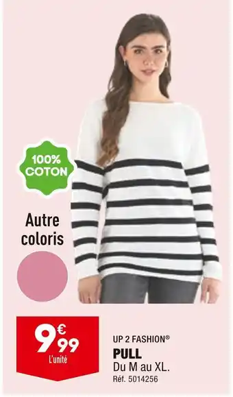 ALDI UP 2 FASHION PULL offre