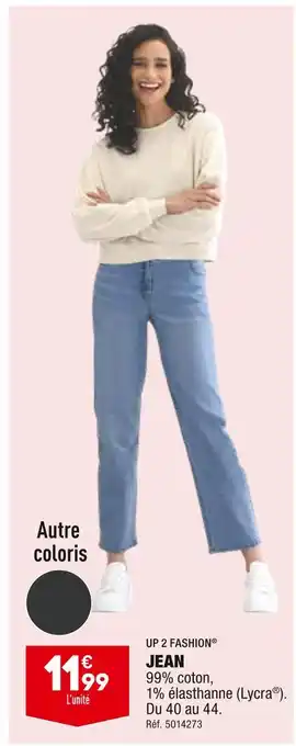 ALDI UP 2 FASHION JEAN offre