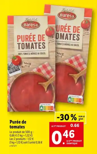 Baresa Purée de tomates