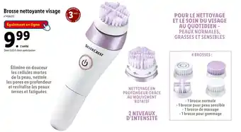 Lidl SILVER CREST Brosse nettoyante visage offre
