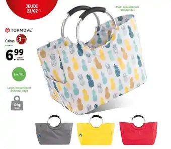 Lidl TOP MOVE Cabas offre