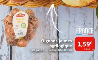 Colruyt Priméale Oignons jaunes agrilogique offre