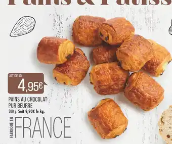 Match PAINS AU CHOCOLAT PUR BEURRE offre