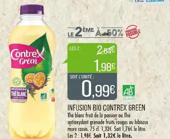 Match CONTREX GREEN INFUSION BIO offre