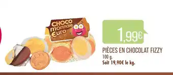 Match FIZZY PIÈCES EN CHOCOLAT offre