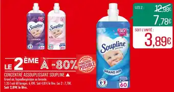 Match SOUPLINE CONCENTRÉ ASSOUPLISSANT ▲ offre