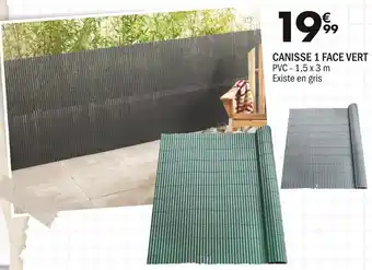 La Foir'Fouille CANISSE 1 FACE VERT offre