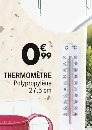 La Foir'Fouille THERMOMÈTRE offre