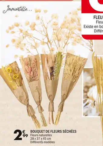 La Foir'Fouille BOUQUET DE FLEURS SÉCHÉES offre