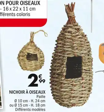 La Foir'Fouille NICHOIR À OISEAUX offre