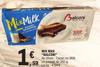 E.Leclerc MIX MAX "BALCONI" offre