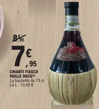 E.Leclerc CHIANTI FIASCO PAILLE DOCG (2) offre