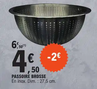 E.Leclerc PASSOIRE BROSSE offre