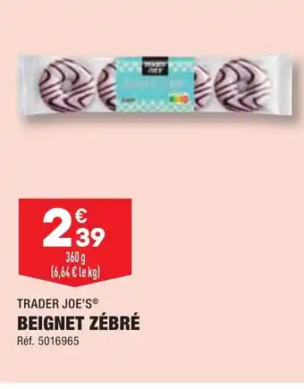 BEIGNET ZĂBRĂ