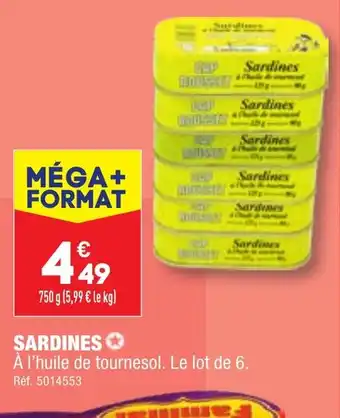 ALDI SARDINES offre