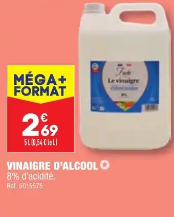ALDI VINAIGRE D'ALCOOL offre