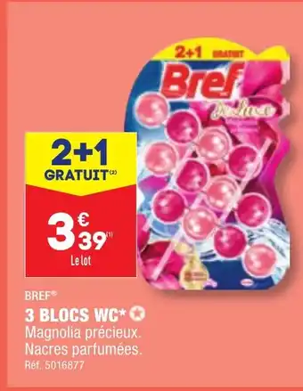 ALDI 3 BLOCS WC*✪ offre