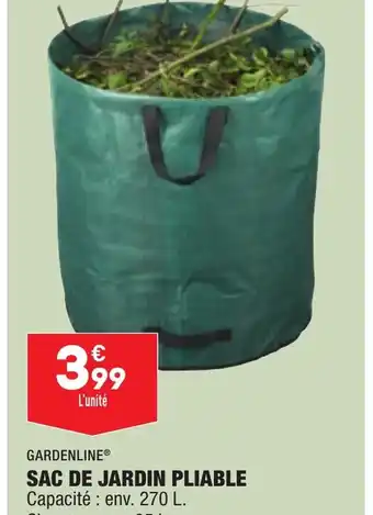 ALDI SAC DE JARDIN PLIABLE offre
