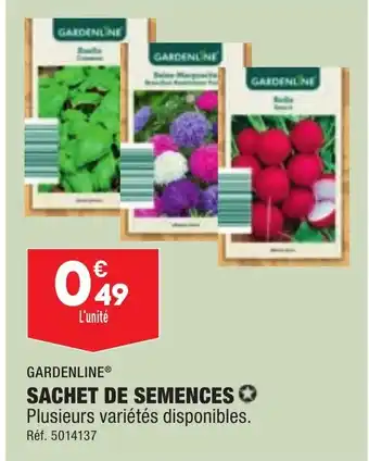 ALDI SACHET DE SEMENCES offre