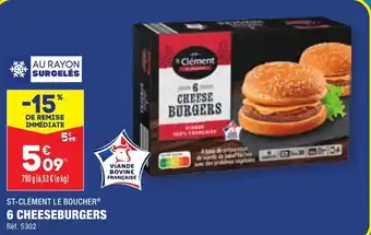 ALDI 6 CHEESEBURGERS Réf. 5302 offre