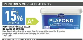 Brico Cash PEINTURE SPÉCIALE SALLE DE BAINS ET CUISINE offre