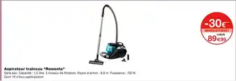 Monoprix Rowenta Aspirateur traîneau offre
