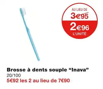 Monoprix Inava Brosse à dents souple offre
