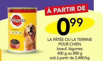 Stokomani LA PÂTÉE OU LA TERRINE POUR CHIEN offre