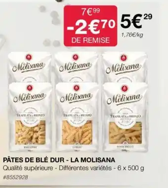 Costco PÂTES DE BLÉ DUR - LA MOLISANA offre