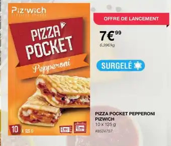 PIZZA POCKET PEPPERONI PIZWICH