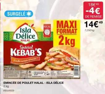 Costco EMINCÉE DE POULET HALAL-ISLA DÉLICE offre