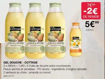 Costco GEL DOUCHE - COTTAGE offre