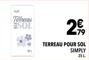 Supeco TERREAU POUR SOL offre