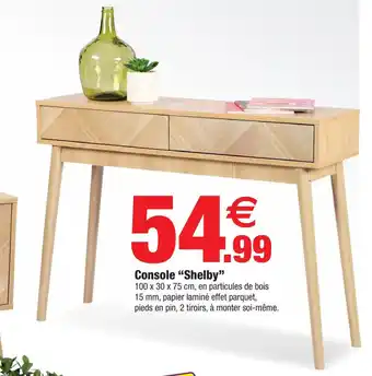 Bazarland Console "Shelby" offre