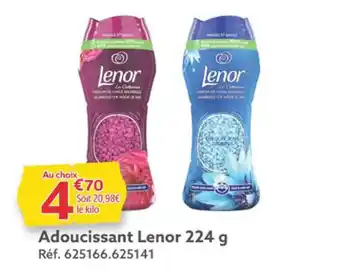 Gifi Adoucissant Lenor 224 g Réf. 625166.625141 offre