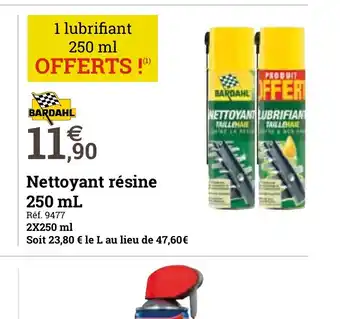 Espace emeraude Nettoyant résine 250 mL offre